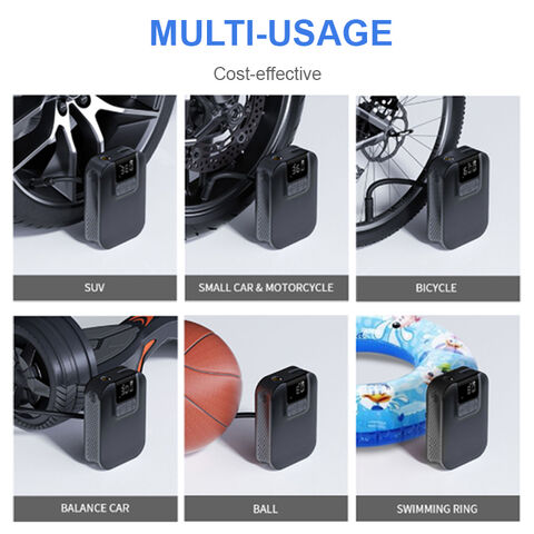 RING sans Fil 4 IN 1 Voiture Numérique Électrique Gonflage Pneu