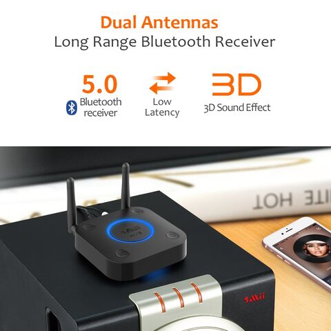 Achetez en gros 1mii B06pro Récepteur Bluetooth Longue Portée, Adaptateur  Audio Sans Fil Hifi, Bluetooth 5.0 Rec Pour Stéréo Domestique Chine et  Adaptateur De Récepteur Audio Bluetooth à 16.6 USD