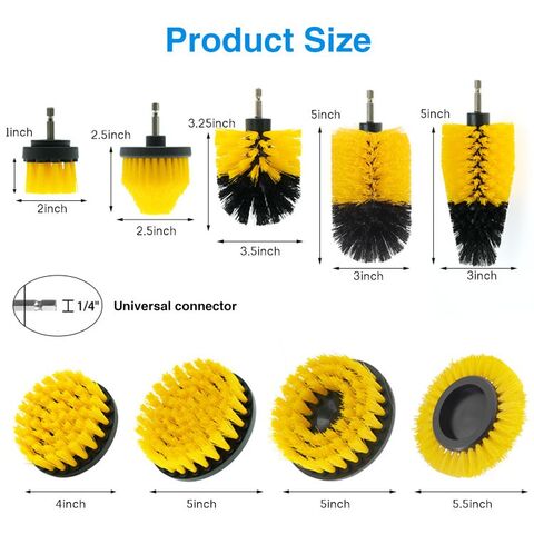 2 PCS Steel and Alloy Wheel Cleaning Brush Rim Cleaner Brush Washing Tool -  China Fast Foaming and Car Cleaning price