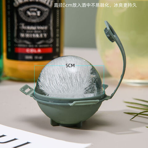 Buy Wholesale China Whisky Ice Ball Plastic Silicone Ice Cube Tray