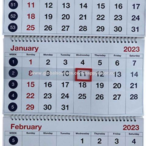 Achetez en gros 2024 Personnalisé Chinois Personnalisé Papier Mensuel Calendrier  Mural Planificateur D'impression Chine et Calendrier à 0.99 USD