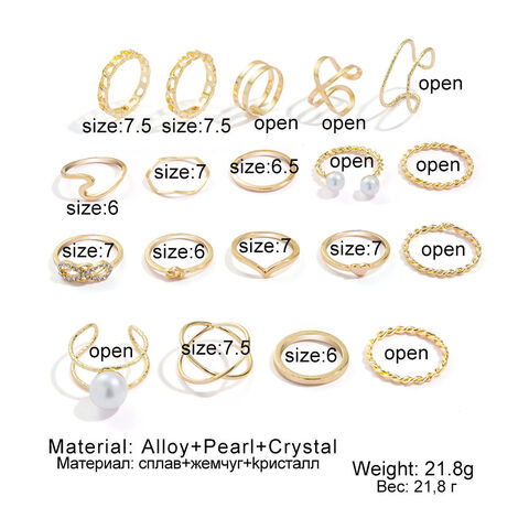 Jewelry Women Ring Colorful Zircon Wedding Jewelry Rings Size 6-10 Copper  Gift Finger - Walmart.com