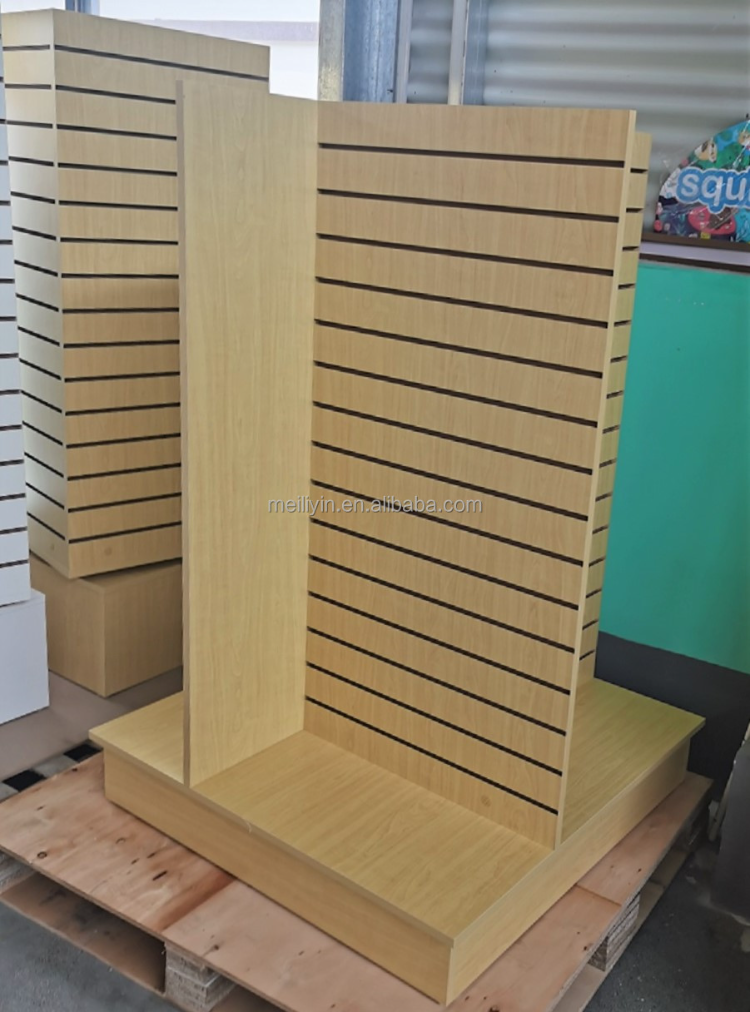 Buy Wholesale China Clothing Shop White Color Wood Display Rack 4-way ...