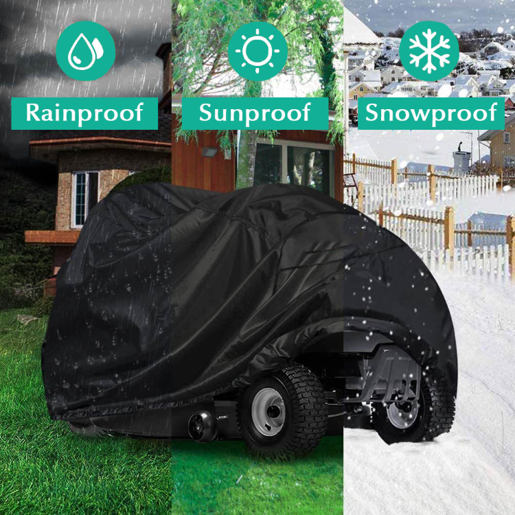 Large Zero Turn Lawn Mower Cover Waterproof Rainproof Protector for Push  Mowers