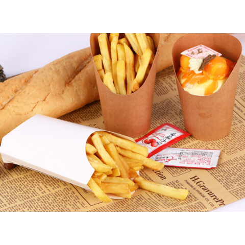 Buy Wholesale China Custom Food Grade Disposable Takeaway Paper French  Fries Packaging Box For French Fries Food Grade French Fries Box & Hamburg  Packaging Box at USD 0.3