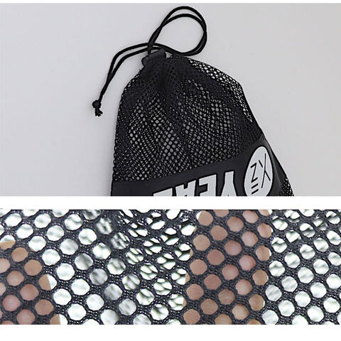 Buy Wholesale China Hanging Vegetable Fruit Storage Bag Kitchen Sundries  Polyester Breathable Mesh Bags & Storage Bag Kitchen Mesh Bags at USD 0.31