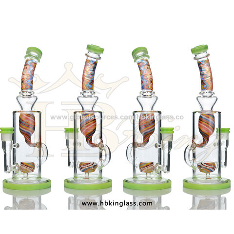 Buy Wholesale China Glass Bong Smoking Water Pipe Multi Tube Recycler Bong  Pyrex Glass Pipe & Glass Smoking Pipe at USD 10