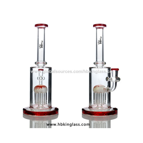 Buy Wholesale China Glass Bong Smoking Water Pipe Multi Tube Recycler Bong  Pyrex Glass Pipe & Glass Smoking Pipe at USD 10