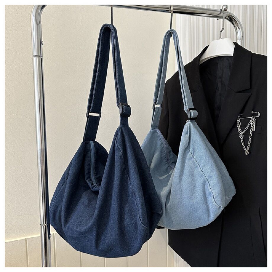 Denim Fashion Brand Handbags, Luxury Brand Denim Handbag