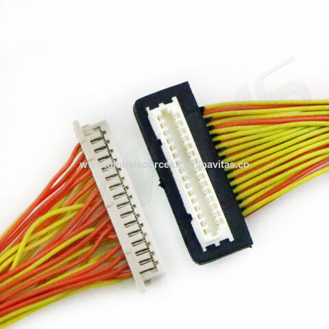 Source Navitas HIROSE DF20 40 pin Female Socket Connector to HE 10 LVDS  Cable on m.