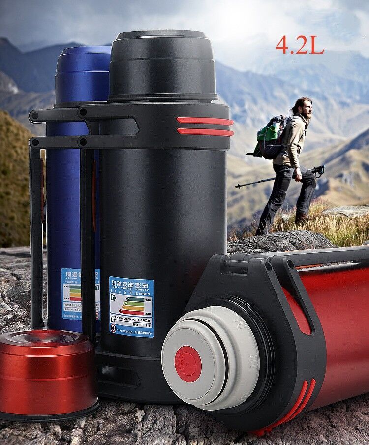 Buy Wholesale China Small Fresh Stainless Steel Thermos Cup Outdoor Large  Capacity Thermos Pot Portable Car Water Bottle Travel Pot New Wholesale &  Pots at USD 5.19