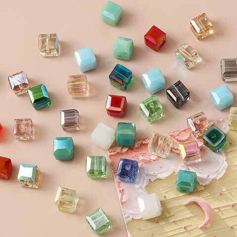 Crystal 5601 Clear Swarovski Crystal Cube Beads for Jewelry Making 4mm  Wholesale Crystal Beads, Bulk Crystal Beads 
