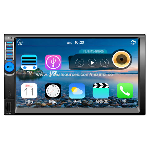 2 DIN Car Stereo Radio Touch Screen MP4 MP5 Player FM TF USB AUX Auto Audio