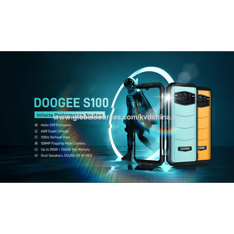 Global Version DOOGEE S100 Rugged Phone 12GB+256GB 10800mAh 6.58 FHD 120Hz  Mobile Phone 108MP AI Triple Camera 66W Fast Charge - AliExpress