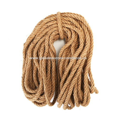 Wholesale Custom High Quality 3 Strands Power Hemp Rope Twisted