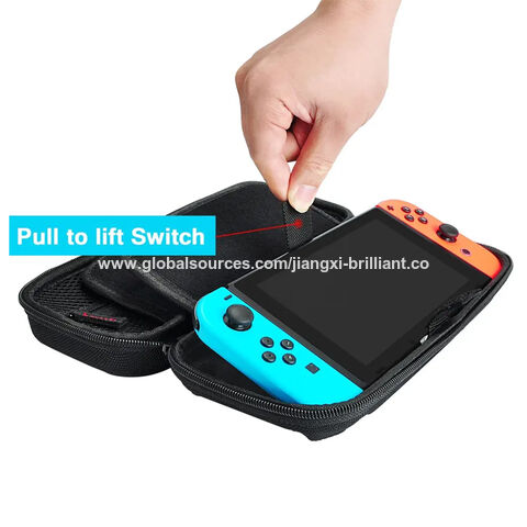 Étui Switch Compatible avec Nintendo Switch/Switch OLED, Sac de Voyage  Portable pour Joy-Con et Adaptateur Secteur, Housse Rigide et Switch  Accessoires avec 20 Cartes de Jeu
