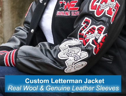 Custom Varsity Football Jacket, Football Patches Jacket, Men High