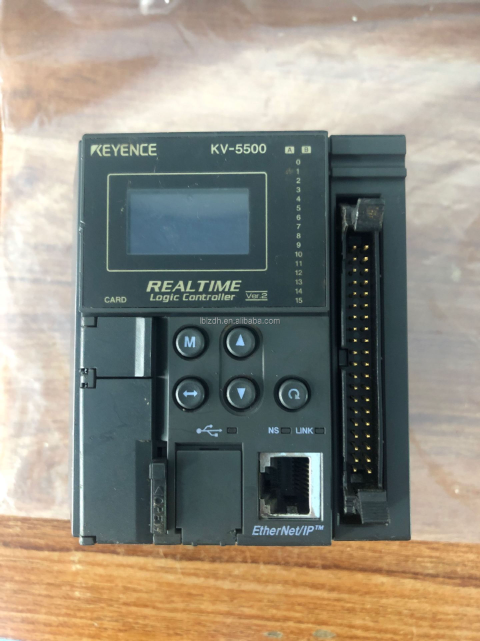 【高額売筋】 100% Controller Programming Plc Unit Cpu Kv-5500 Keyence New 電源ユニット