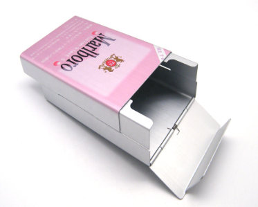 Buy Standard Quality China Wholesale Pink Color Push Automatic Open Custom  Exquisite Women Aluminum Cigarette Case /box $2.5 Direct from Factory at  Hefei Homebound Swallow Aluminum Product Co., Ltd