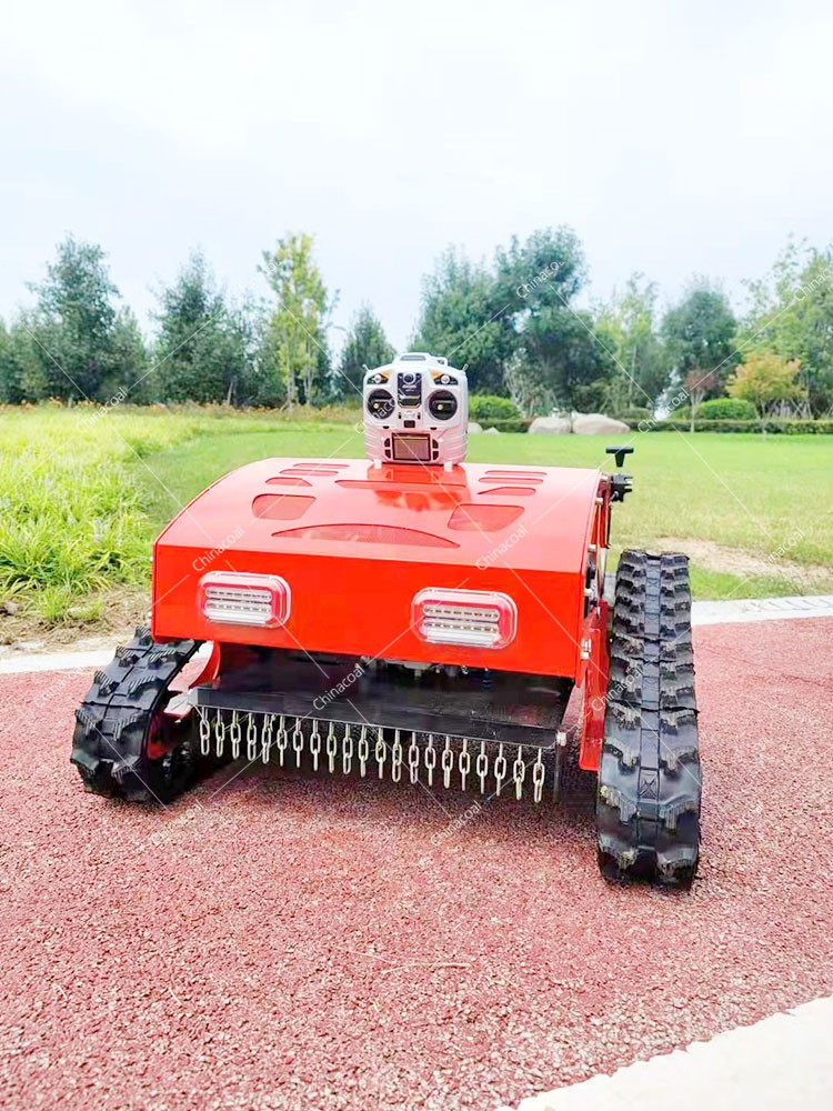 Mower Crawler Tracked Radio Controlled Grass Cutter Robotic