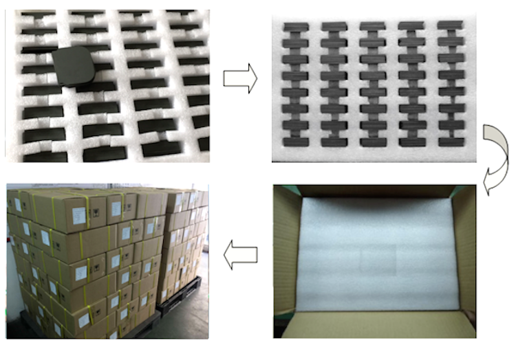 Flexible Ferrite Sheet For Nfc Card With Magnetic Coil Inductor For ...