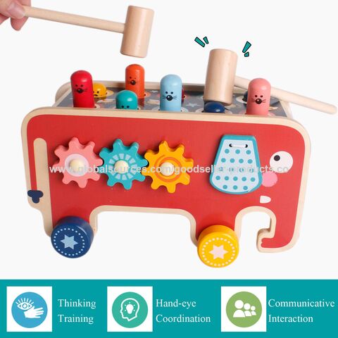 Customized Toddler Learning Educational Wooden Magnetic Fishing