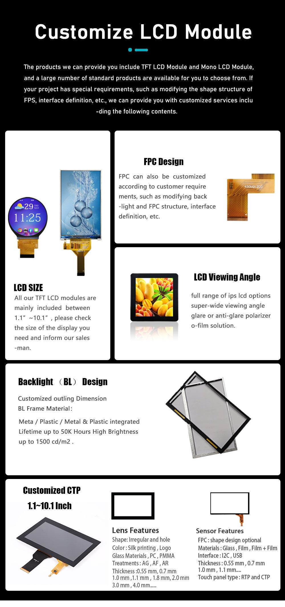 Buy Wholesale China Lcd Manufacturer 480*480 Resolution 2.1 Inch Ips ...