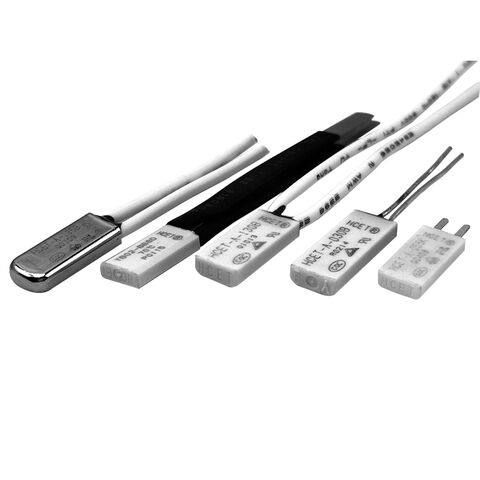 High quality manufacturer HCET-A 12V 10A 2.5A 250V Normally Closed Motor Thermal Protector Bimetal strip