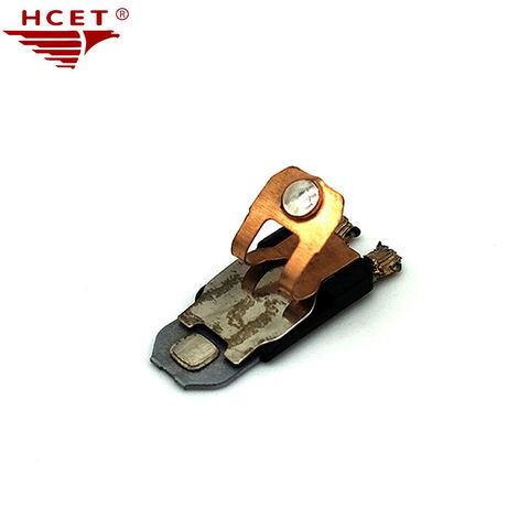 High quality manufacturer HCET-A 12V 10A 2.5A 250V Normally Closed Motor Thermal Protector Bimetal strip