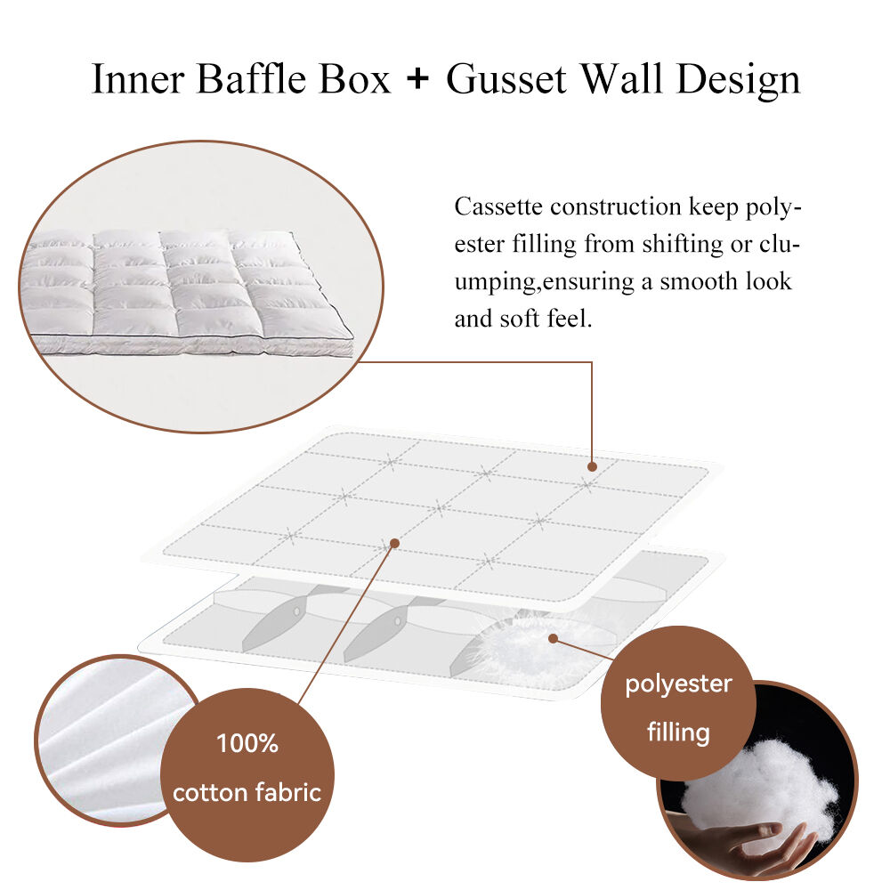 Buy Wholesale China King/queen/full Size Thick Mattress Pad Microfiber