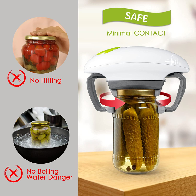 Electric Jar Opener Automatic Tin Canned Bottle Kitchen Gadgets
