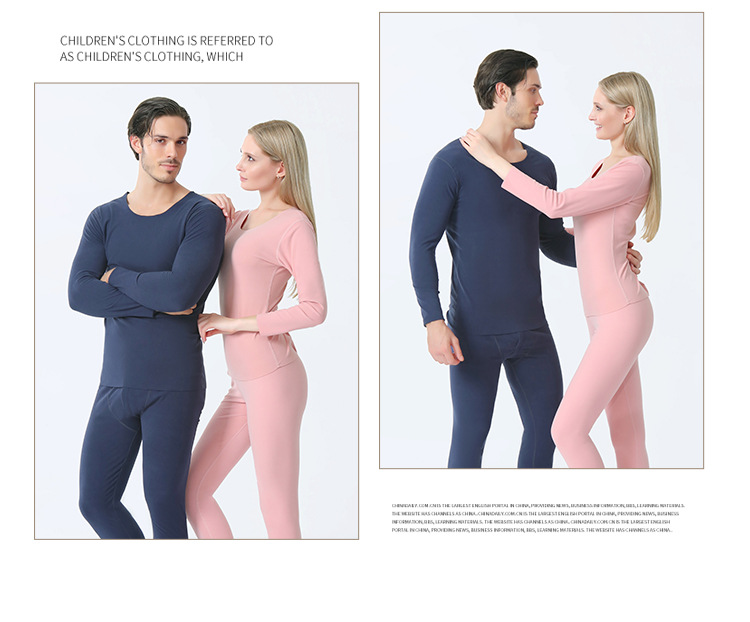 52025 Men Thermal Underwear Women Thermal Underwear Merino Wool Graphene  Fabric Premium Design Seamless Soft Warm Long Johns