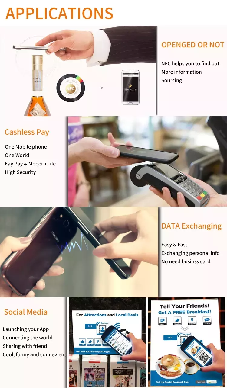 Conception à la mode Smart Ring Appareil portable Benin