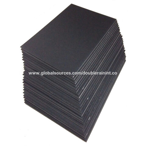 300GSM Black Cardboard Paper Black Card Paper Kraft Paper 700*1000 mm -  China Paper, Paper Board