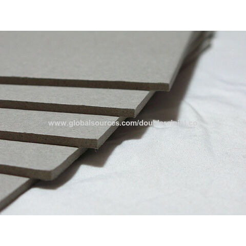Wholesale Hot Sale Paper Double Sided Wholesale Book Binding Board Grey  Paperboard - China Grey Chip Board, Grey Chipboard Price