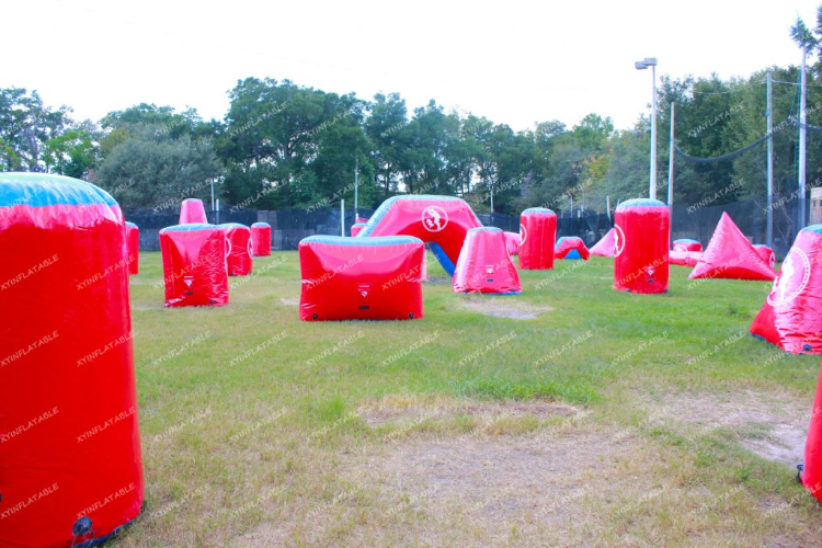 Buy Wholesale China 30pcs A Set Laser Tag Bunker Inflatable Bunker For Outdoor Paintball