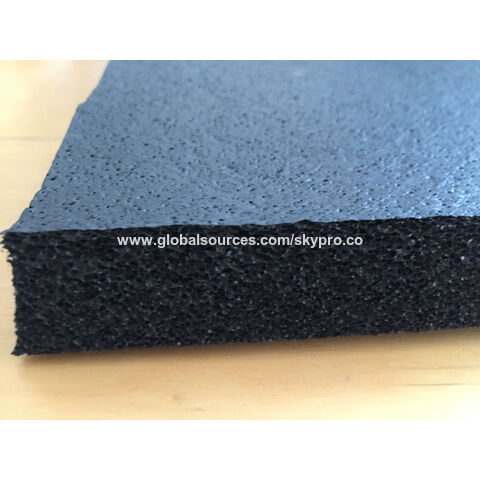 Buy Wholesale China Epdm Foam Rubber Sheet Black Color, Open Cell