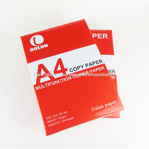 Achetez en gros 70gsm 75gsm 80gsm Dur A4 Copie Copie Papier Papier