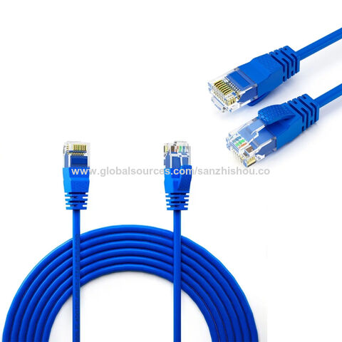 Achetez en gros Câble Ethernet Personnalisé à Angle Droit 1m 2m 5m Cat5  Cat5e Cat6 Cat6a Câble 90 Degrés L Forme Coude Lan Réseau Rj45 Câble Chine  et Câble à Angle Droit