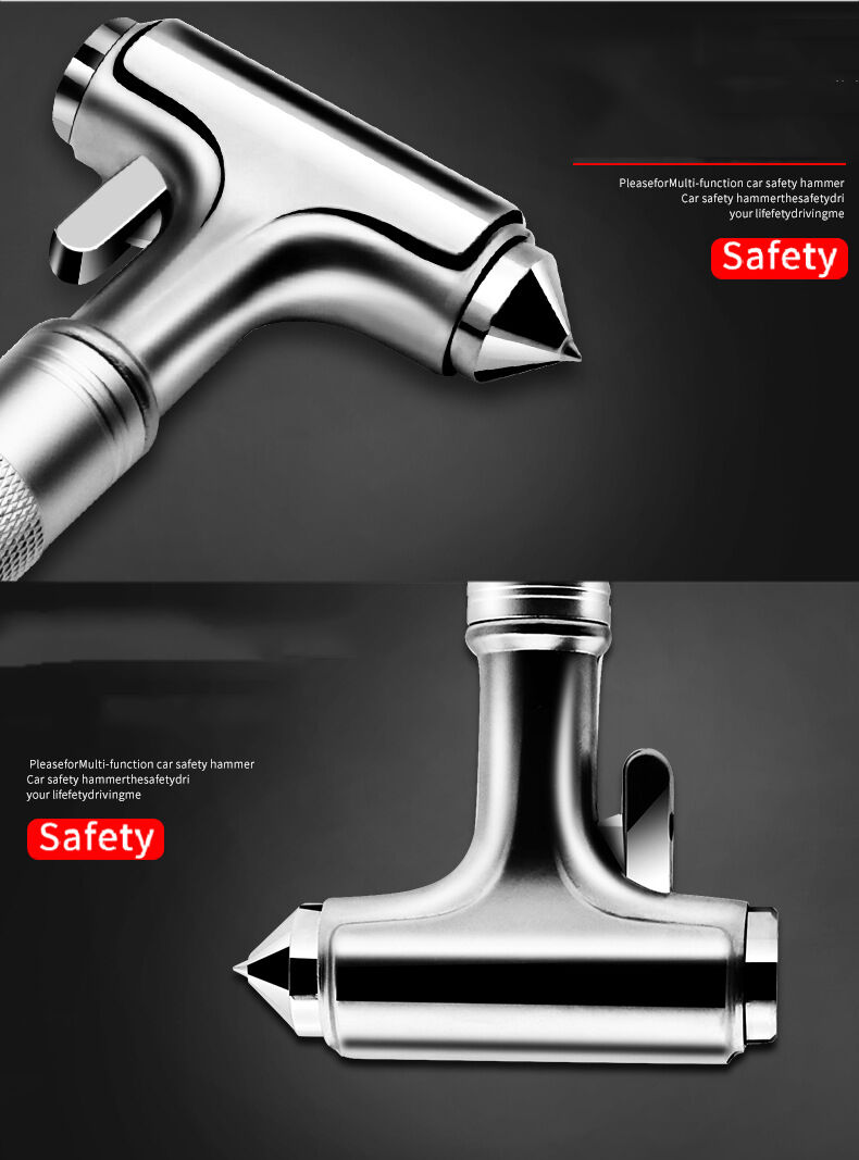 Multifunction 3 In 1 Emergency Car Vehicle Safety Hammer With Safety
