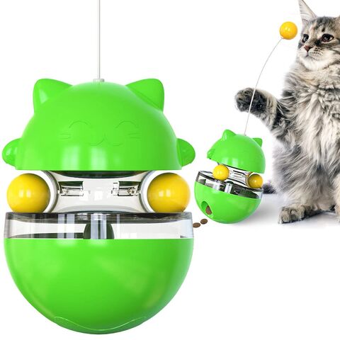 Funny Cat Treat Dispenser Toy for Cat and Dog Windmill Interactive