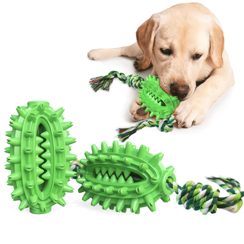 Feeko Natural Rubber Squeaky Durable Dog Toys Cactus For Large Dogs Chew  Cleaning Teeth Interactive Toys For Dog Pets Products - Dog Toys -  AliExpress
