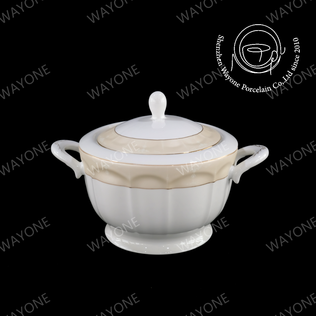 5PCS Best Selling Stock Cookware Vintage Enamel Soup Cooking Pot