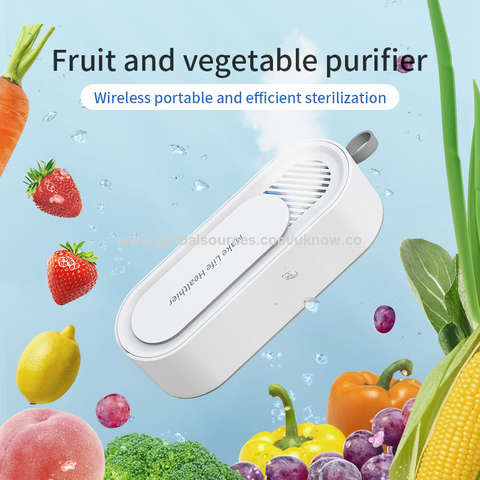 Portable Ultrasonic Fruit Cleaner