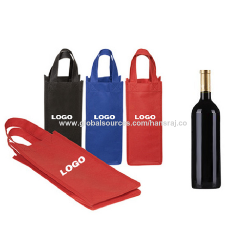 Non woven deals wine bottle bags