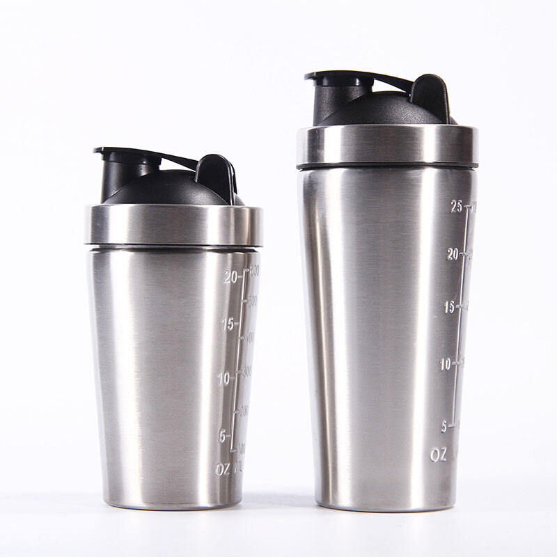 750 ml Sublimation Single Wall Stainless Steel Protein Shaker