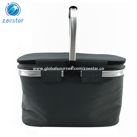 Outdoor Waterproof Portable Thermal Bag For Food Beer Delivery Camping  Supplies Lunch Box Cooler Picnic Basket Beach Travel Work