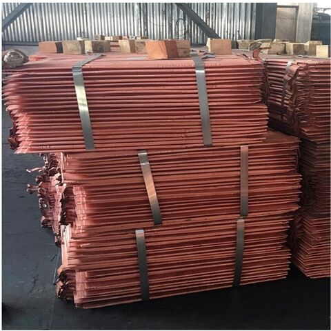 Buy Wholesale United States Red Copper 99% Copper Cathode Pure Red Copper  Sheets Plate 99% & Copper Cathode at USD 275