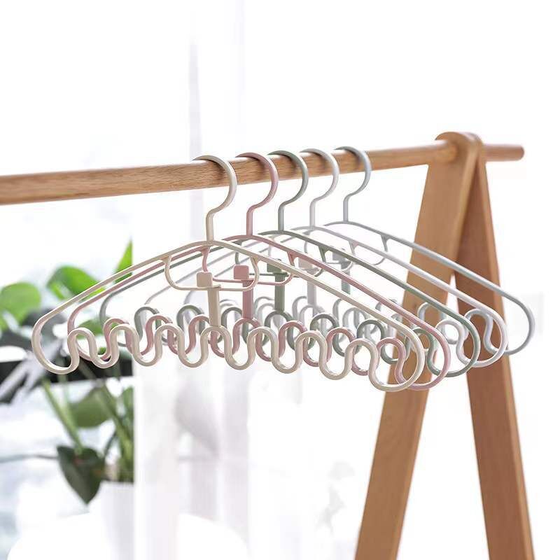 Buy Wholesale China Hot Sale Adult Multifunctional Bold Thickened Plastic Clothes  Hangers & Clothes Hunger at USD 0.1