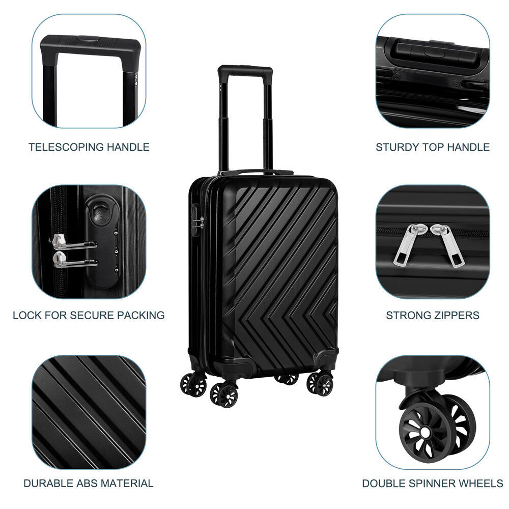 Buy Wholesale China Wholesale Abs Luggage 20inch Luggage With Spinner